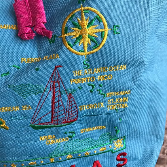 Bahamas Beach Bag Travel Island Vacation Cruise - Picture 6 of 16